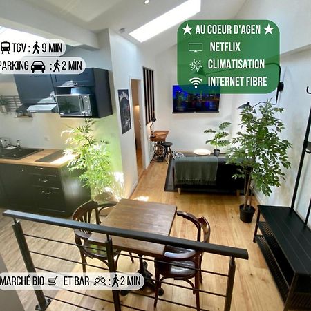 Apartamento Le Bistrot - Au Coeur D'Agen - Self Checkin - Wifi - Netflix - Smart Tv - Luqs Fr Exterior foto